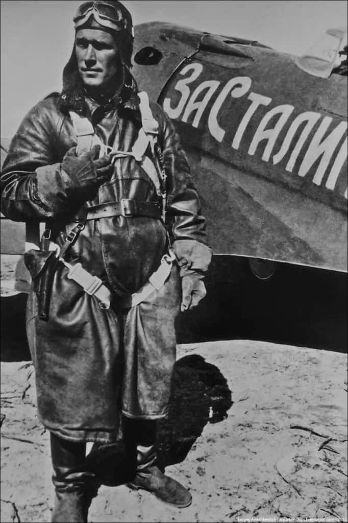 Лучший советский ас из воевавших на И-16 в Великой Отечественной – пилот 72-го САП ВВС Северного Флота Борис Феоктистович Сафонов